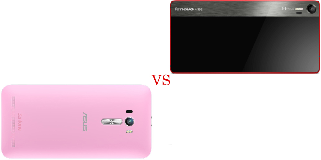 Asus Zenfone Selfie versus Lenovo Vibe Shot 3